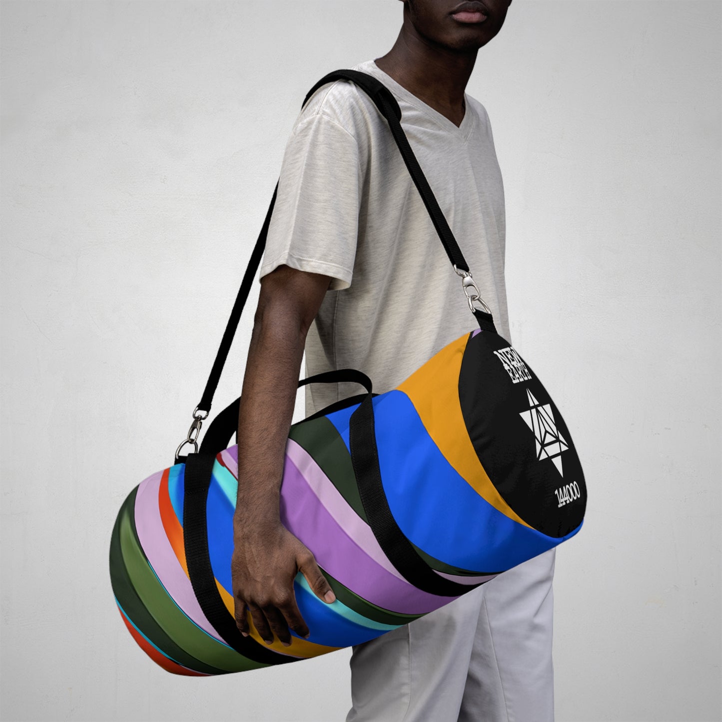 UNO ABSTARCTS MERKABA NEW EARTH Duffel Bag