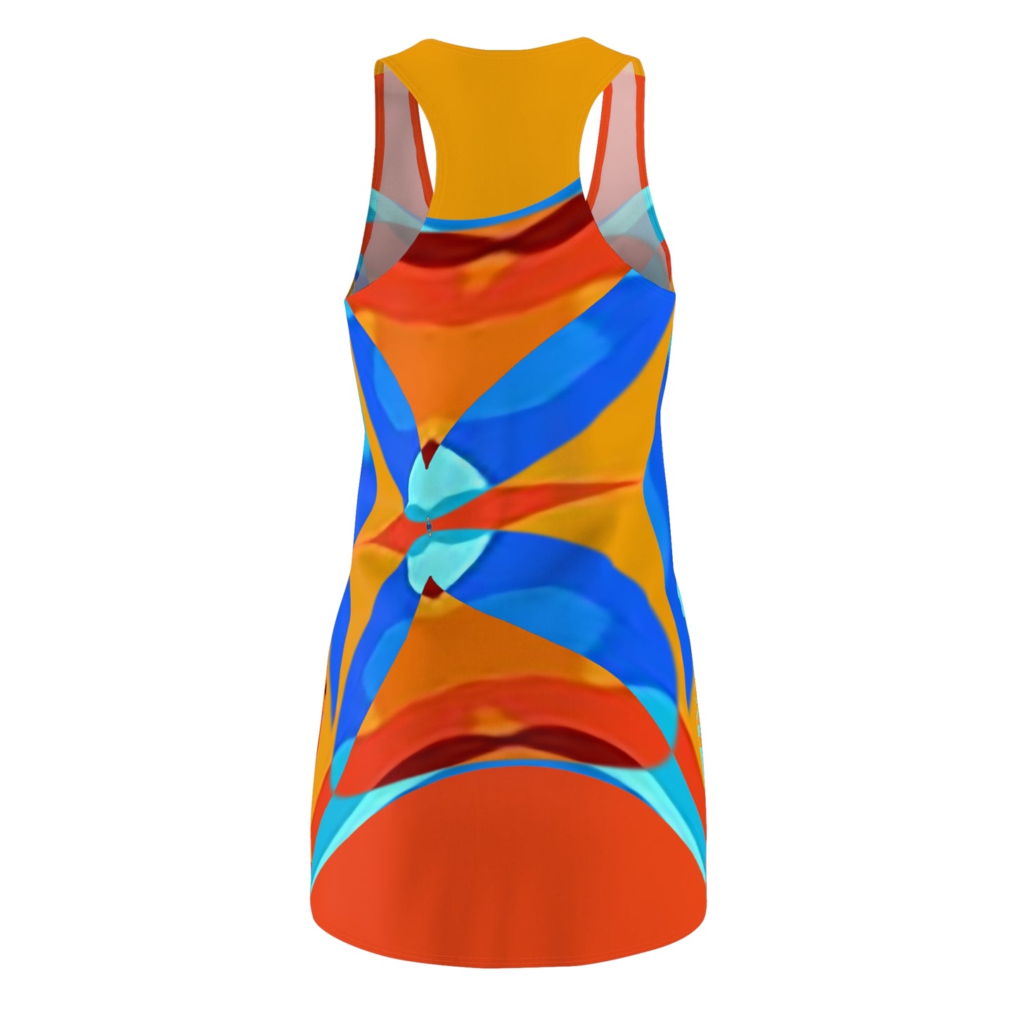 UNO ABSTRACTS Women's Cut & Sew Racerback Dress (AOP)