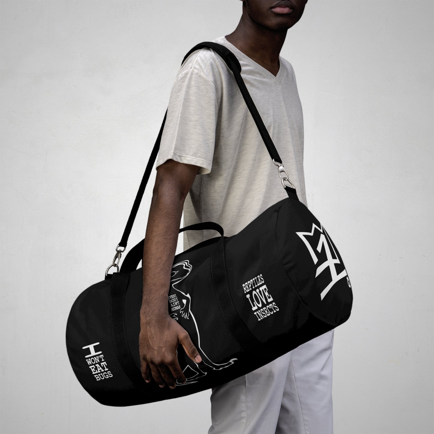 UNO GEKKO 2THEREPUBLIC EVERYBODY AIN'T HUMAN Duffel Bag