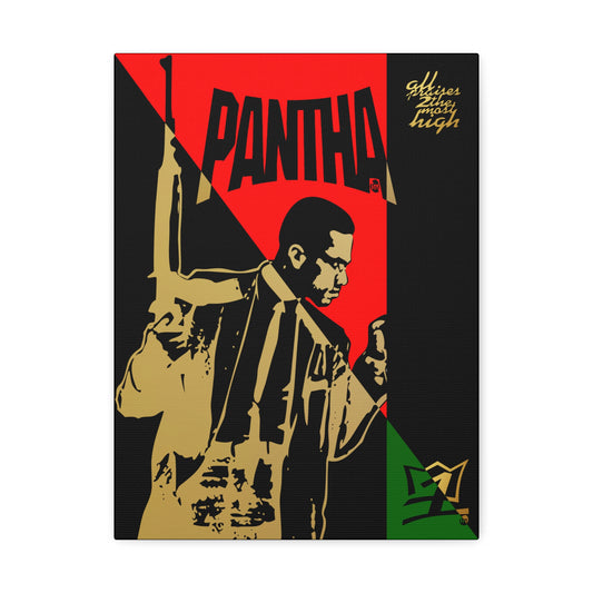 UNO PANTHA LOVEMALCOLM 12x16,18x24, & 24x30" Stretched Canvas