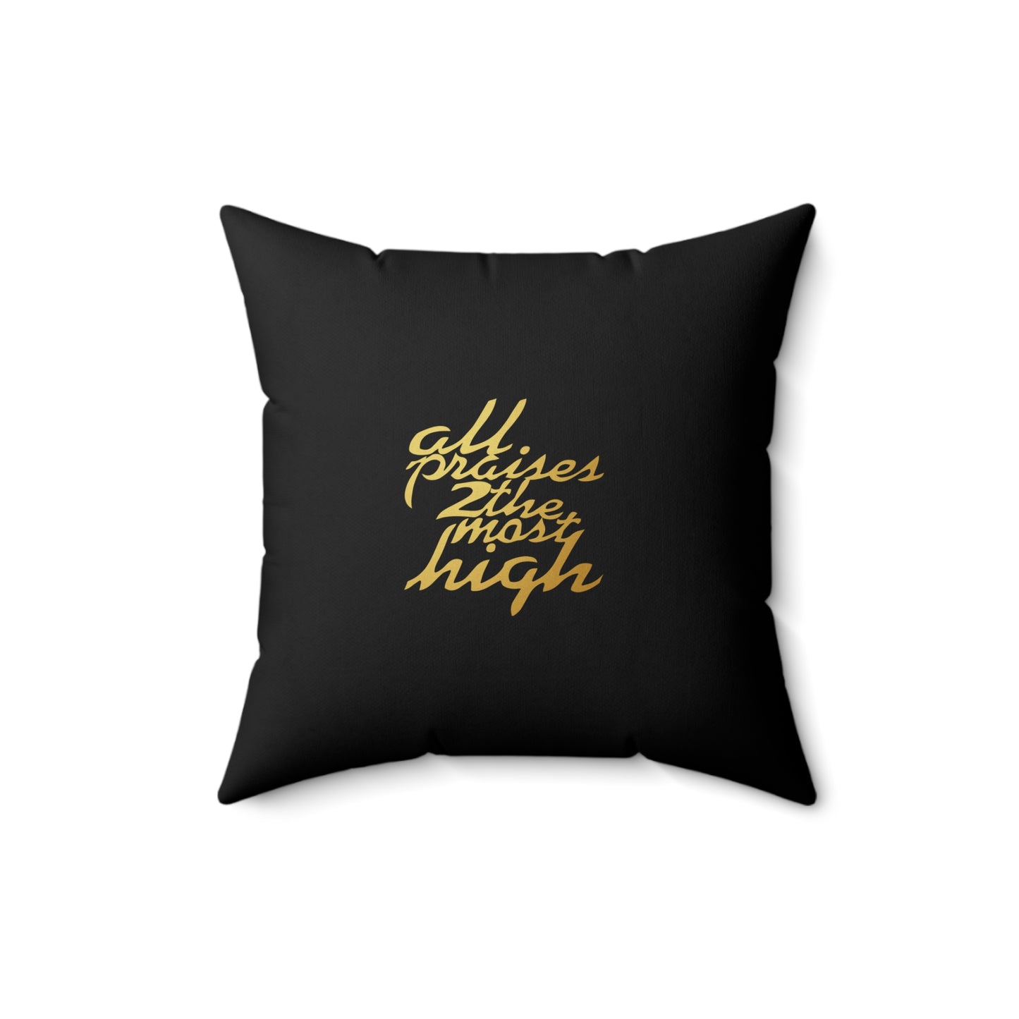 UNOBTCPANTHA Faux Suede Square Pillow