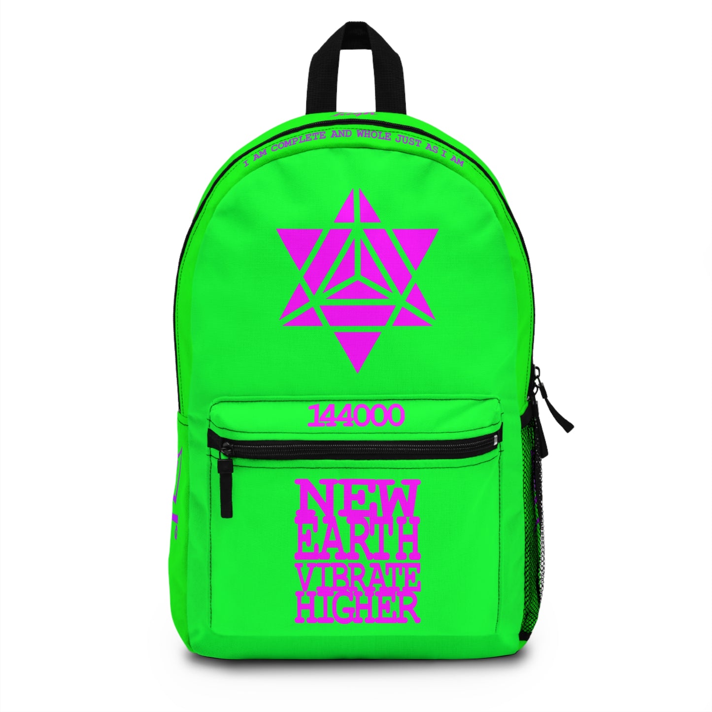 UNO ABSTACT I AM THAT I AM MERKABA Backpack