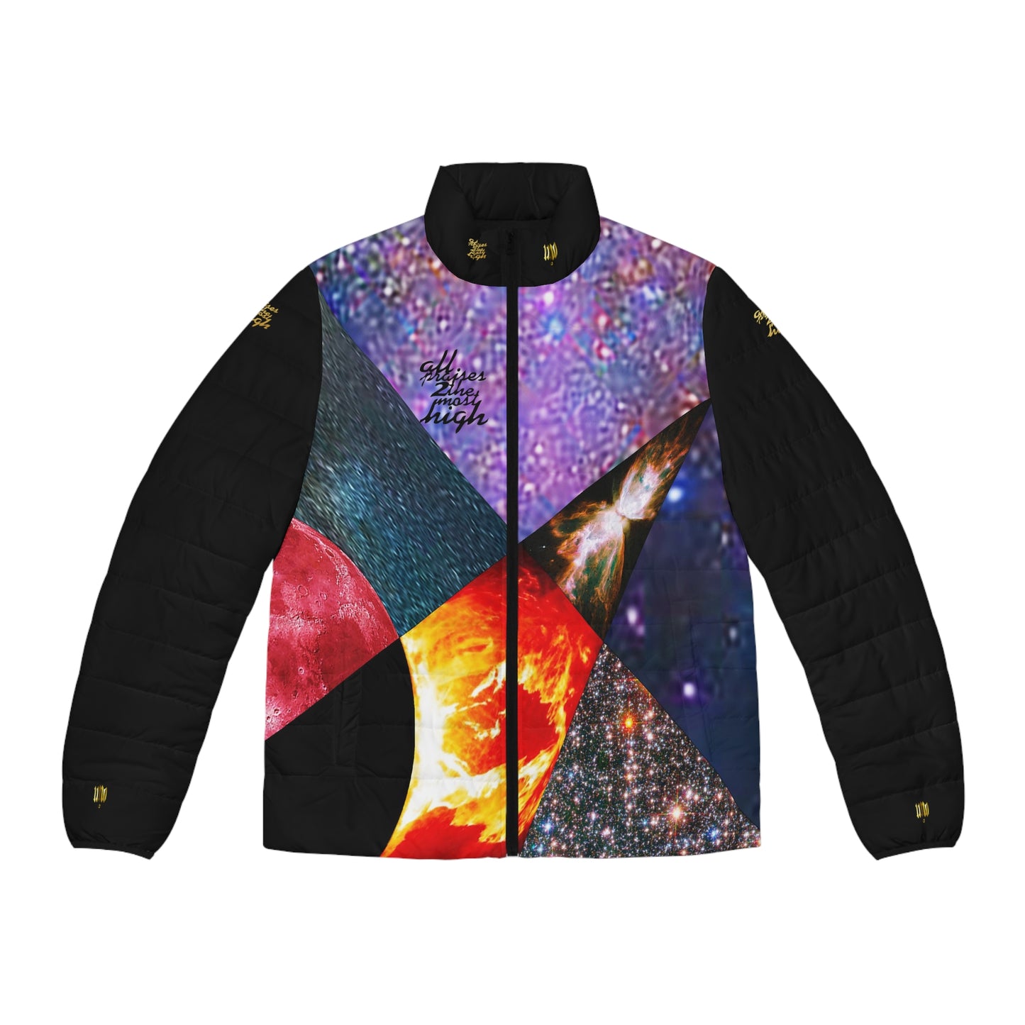 UNO ALLPRAISES III Men's Puffer Jacket (AOP)