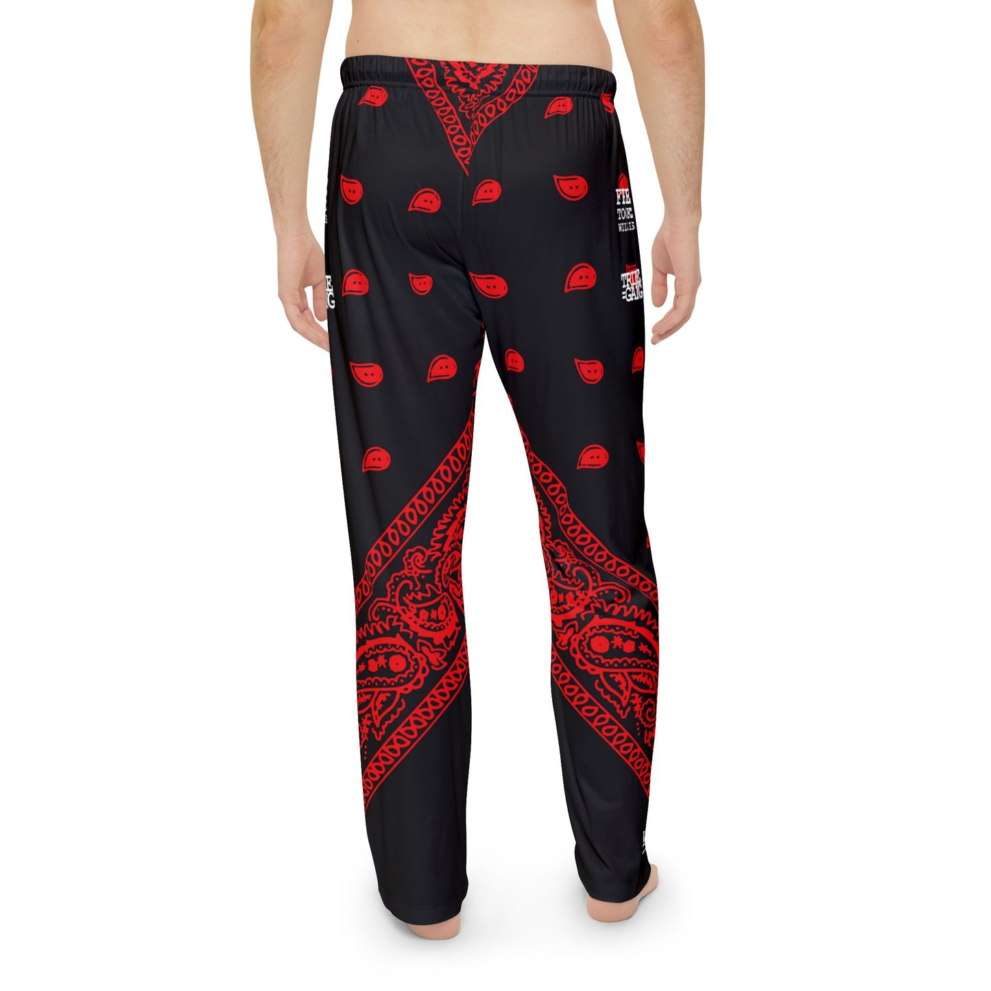 UNO ORGANIC TRIBE=GANG FREE TOOKIE WILLIAMS Men's Pajama Pants (AOP)