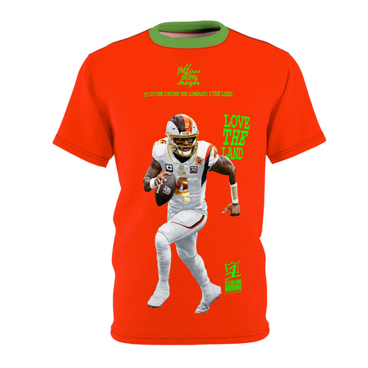 UNO LOVETHELAND LOVEDABROWNS Unisex Cut & Sew Tee (AOP)