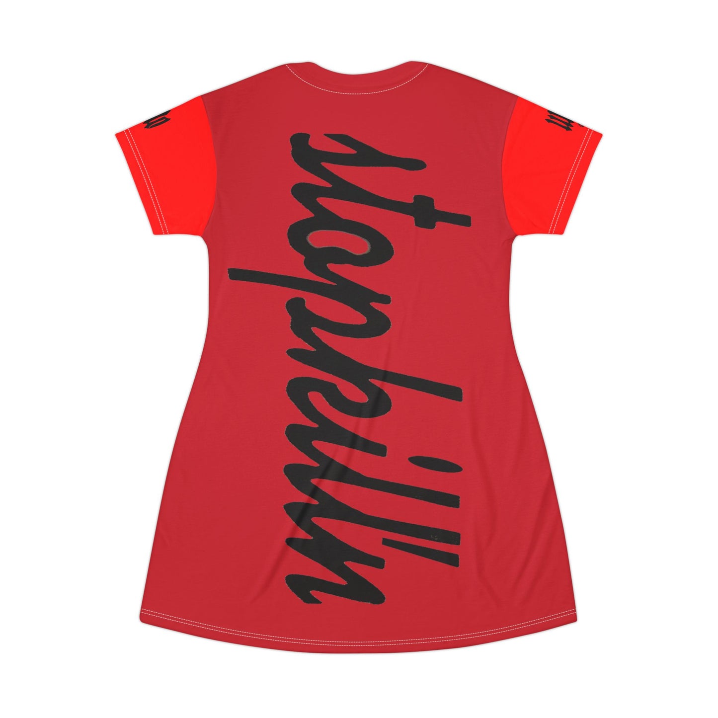 UNO MAMABABYMAMA STOPKILL'N All Over Print T-Shirt Dress