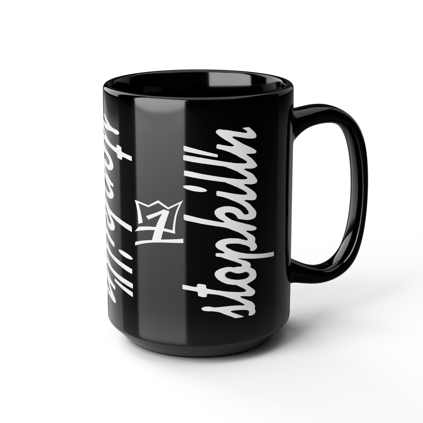 UNO STOPKILL'N Black Mug, 15oz
