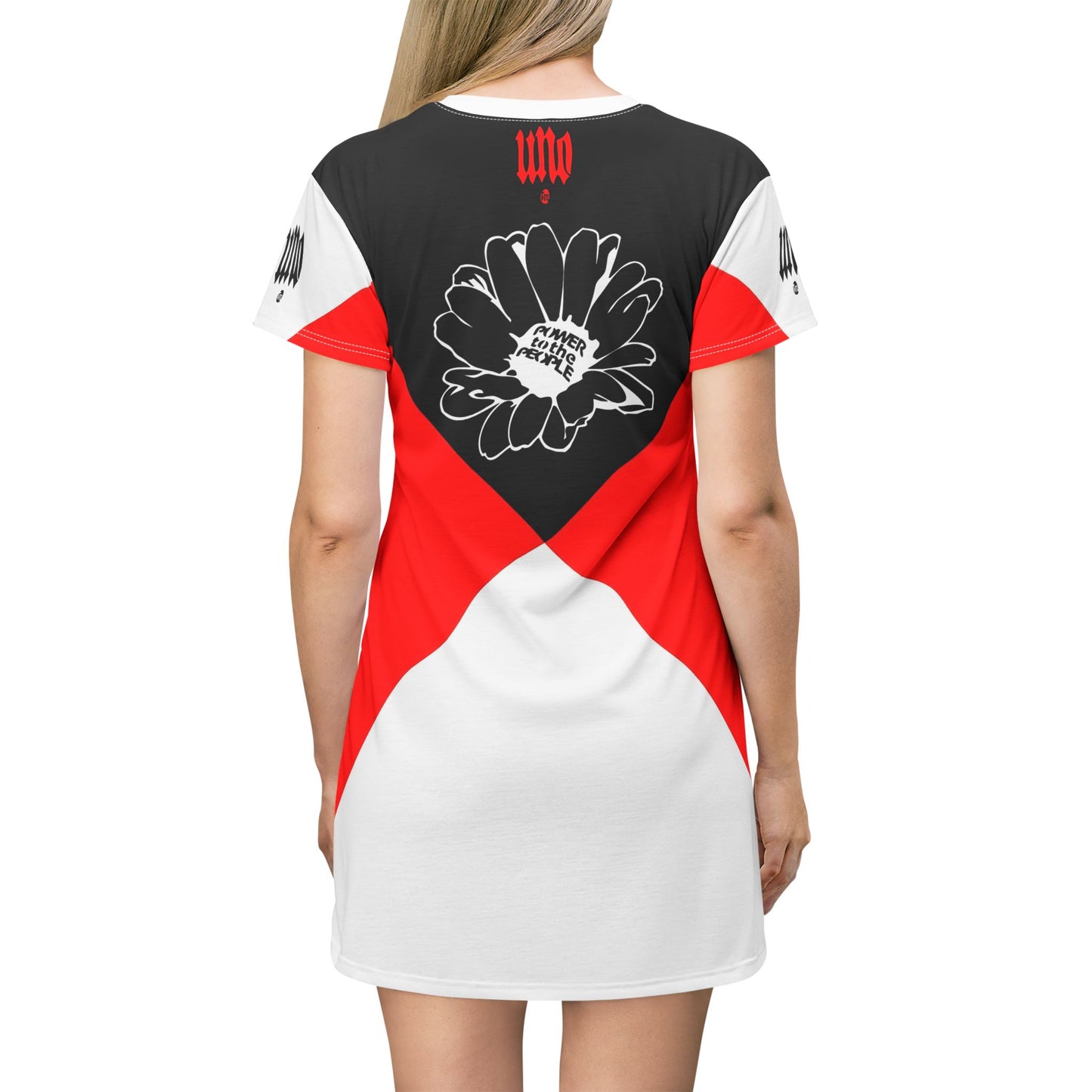 UNO POWERFLOWER All Over Print T-Shirt Dress