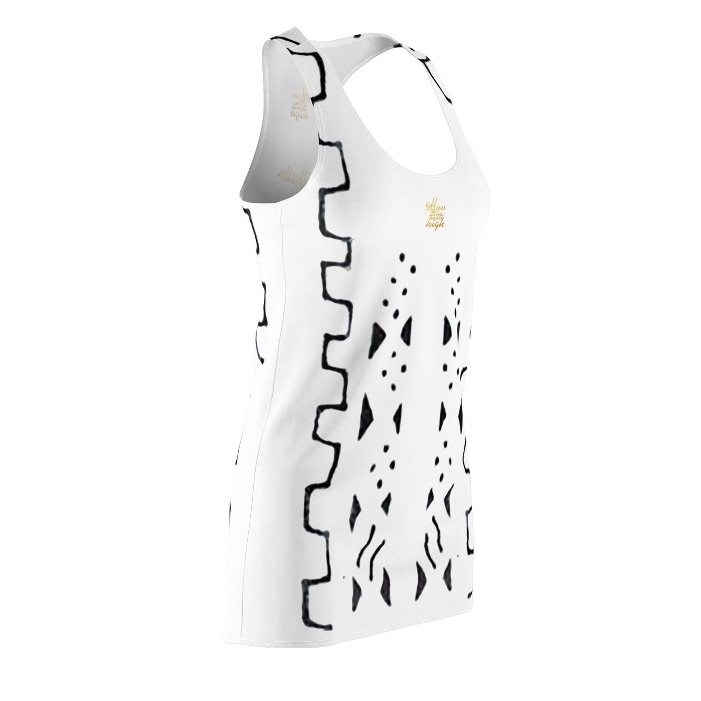 UNO PANTHA Women's Cut & Sew Racerback Dress