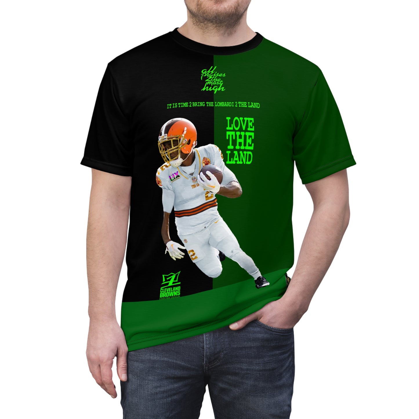 UNO LOVETHELAND SBLIX Unisex Cut & Sew Tee (AOP)