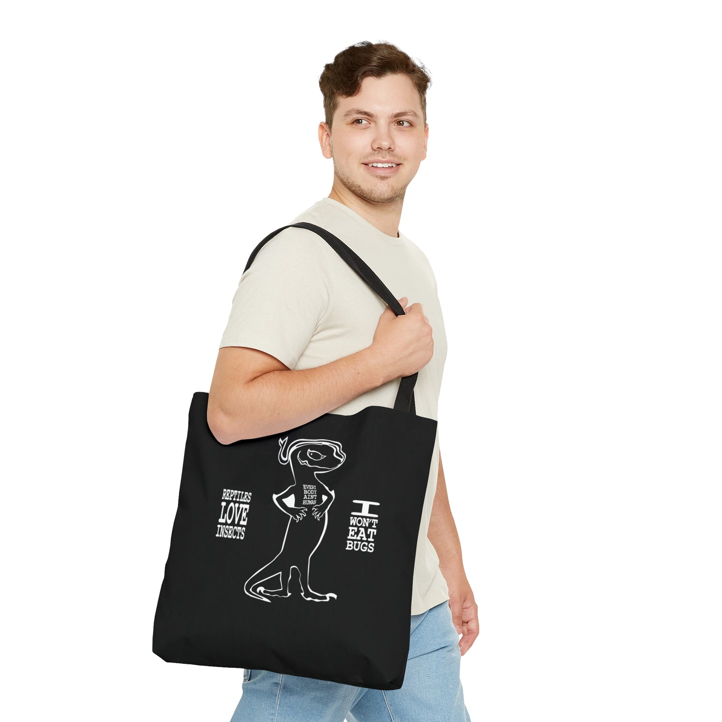 UNO 2THEREPUBLIC EVERYBODY AIN'T HUMAN Tote Bag (AOP)
