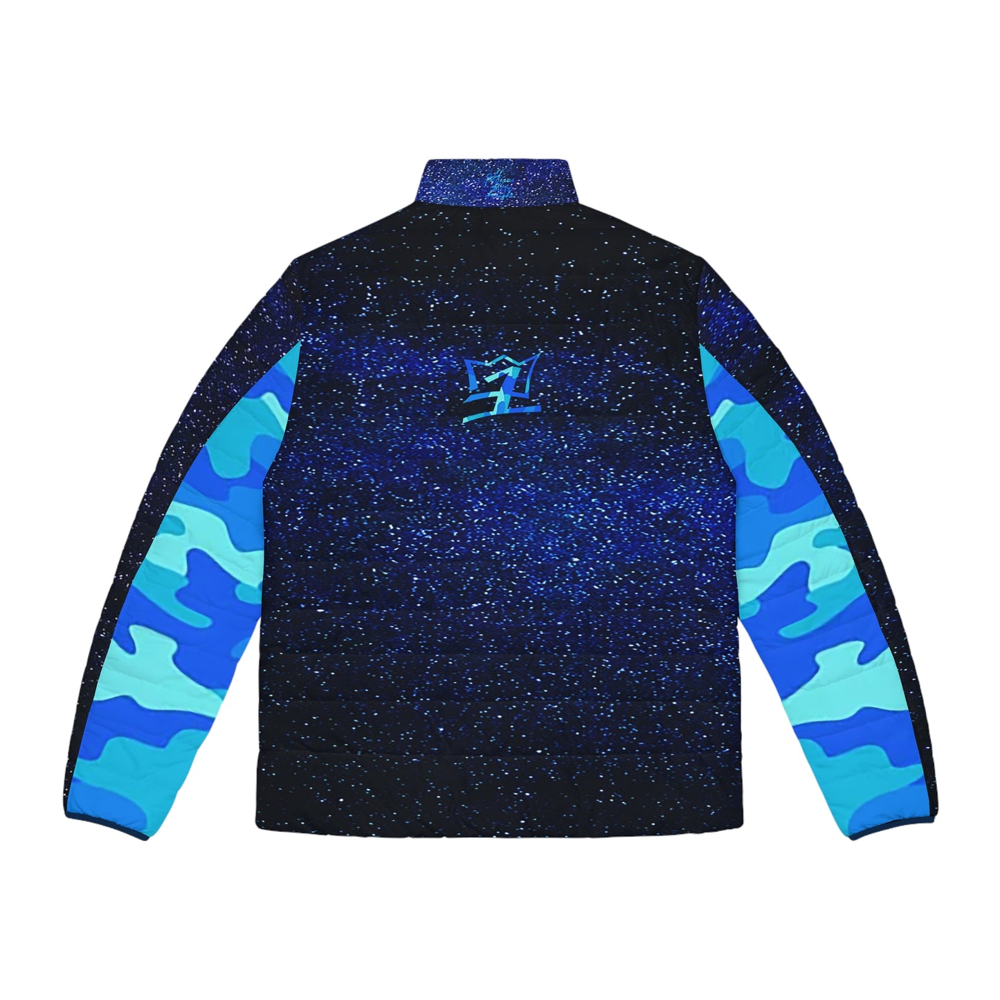 UNO PANTHA Men's Puffer Jacket (AOP) Camo Collective