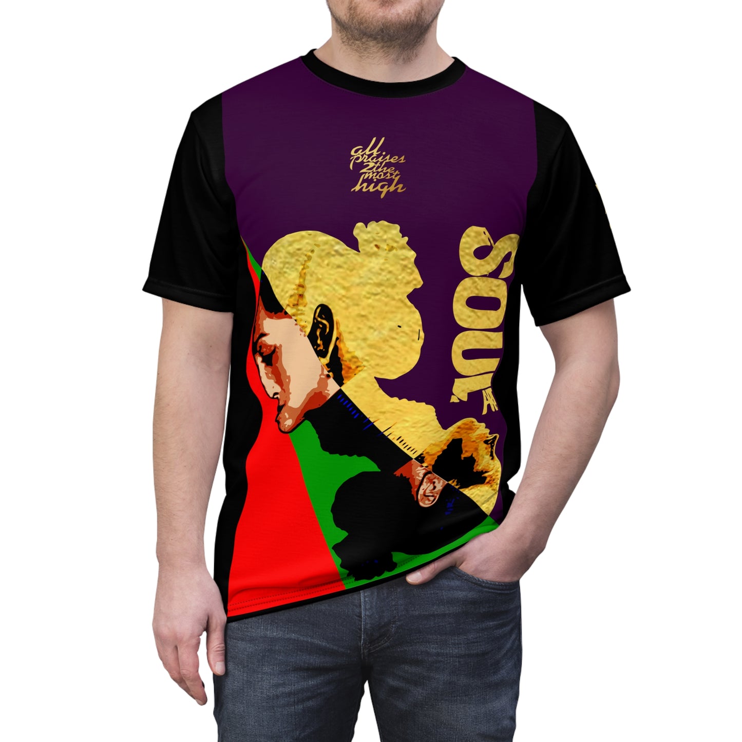 UNO SOULART SADE Unisex AOP Cut & Sew Tee