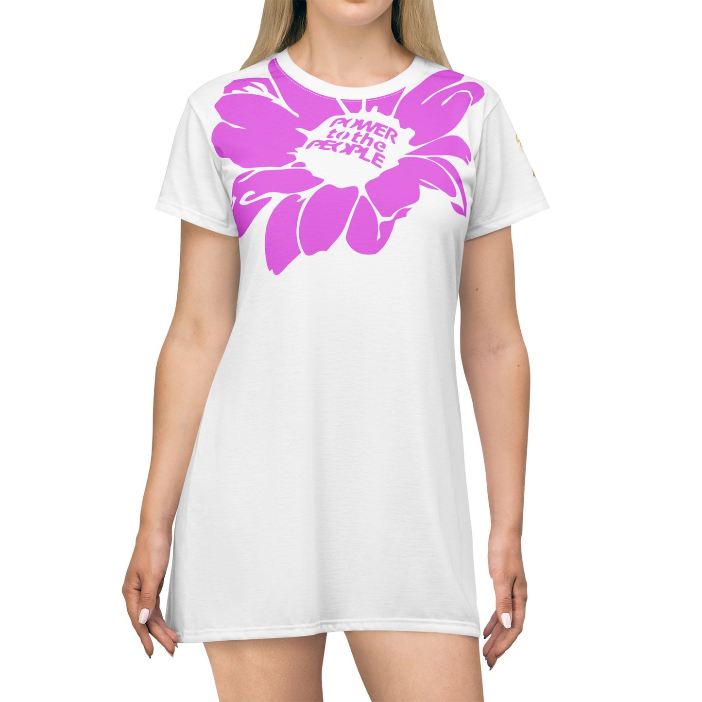 UNO POWERFLOWER All Over Print T-Shirt Dress