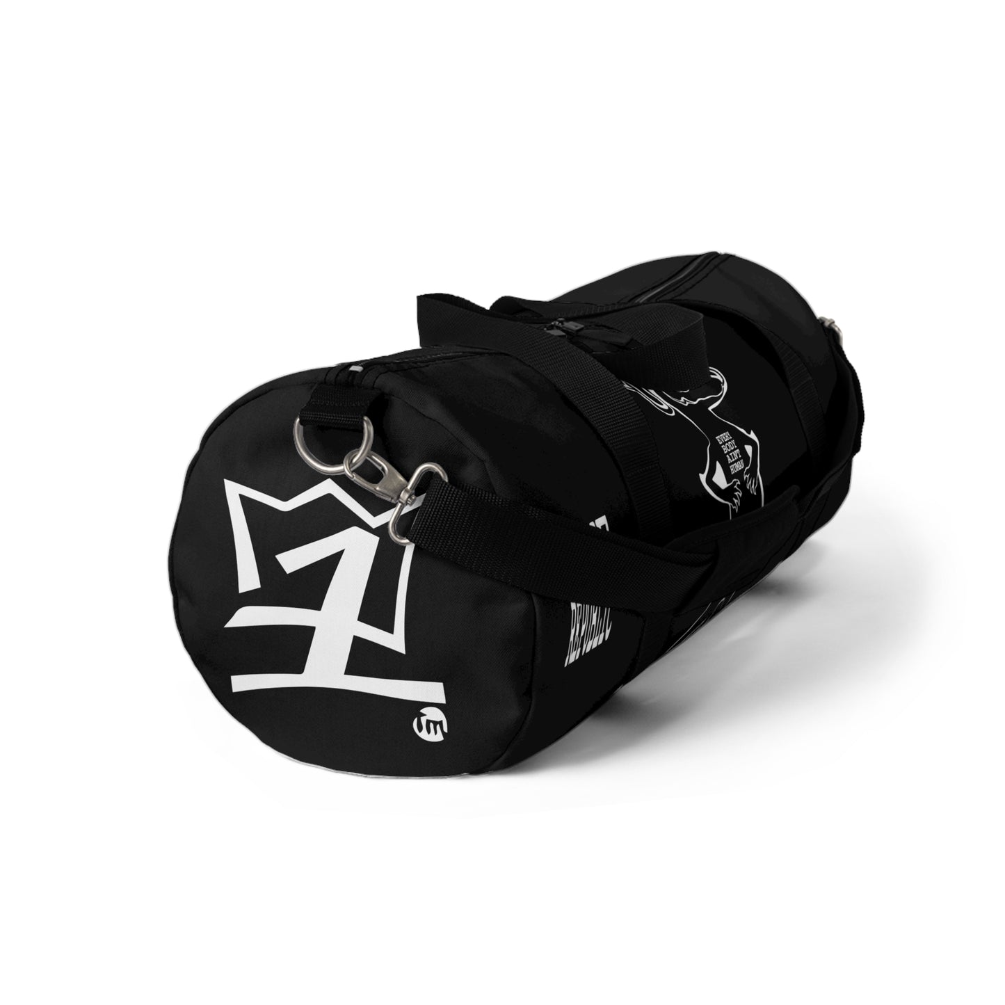 UNO GEKKO 2THEREPUBLIC EVERYBODY AIN'T HUMAN Duffel Bag
