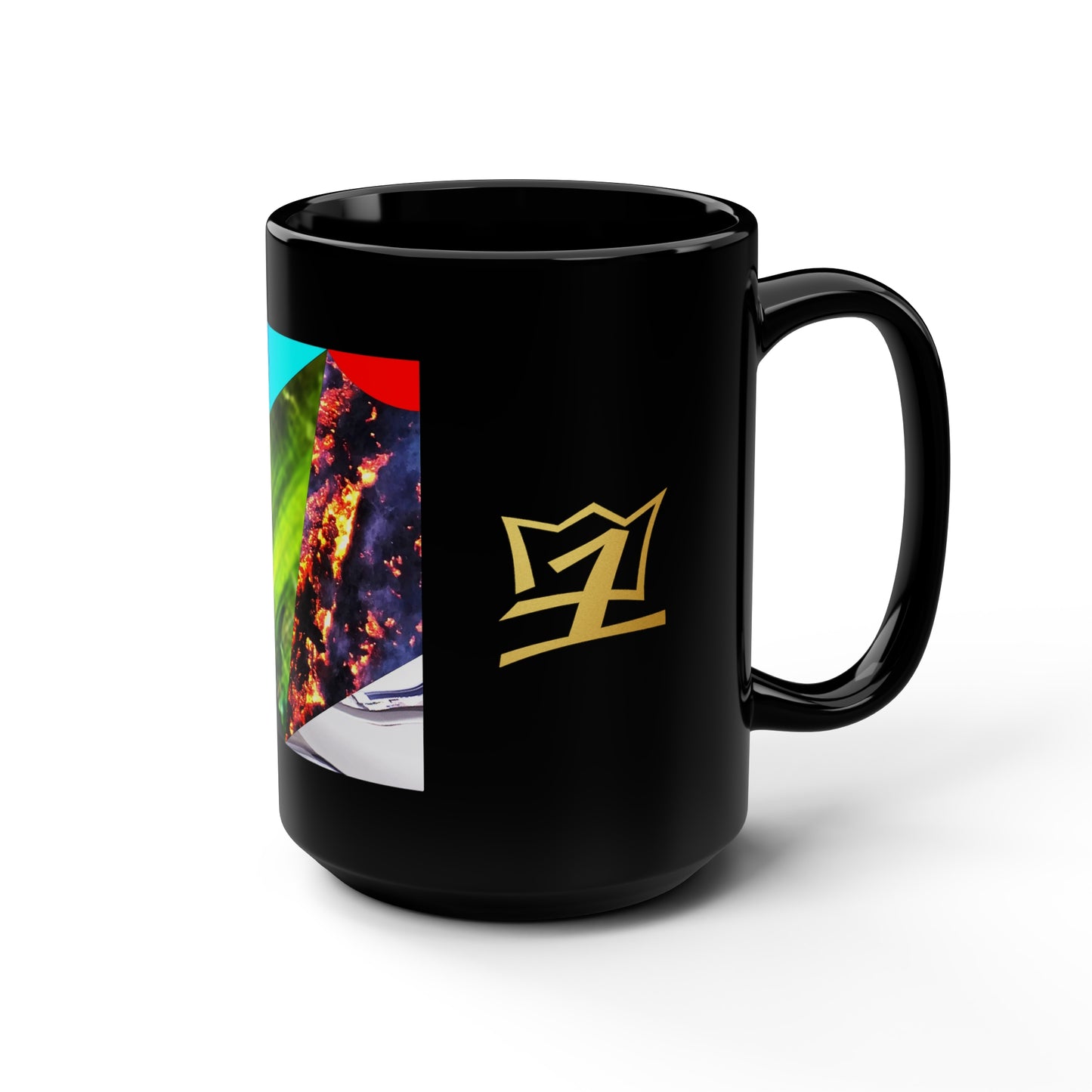 UNO ALLPRAISES V Black Mug, 15oz