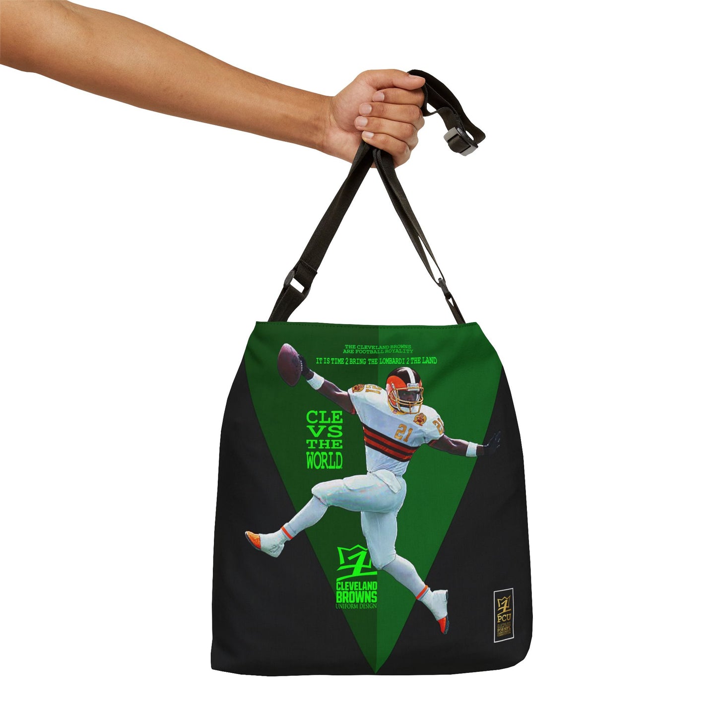 UNO LOVETELAND LOVETEBROWNS Adjustable Tote Bag (AOP)
