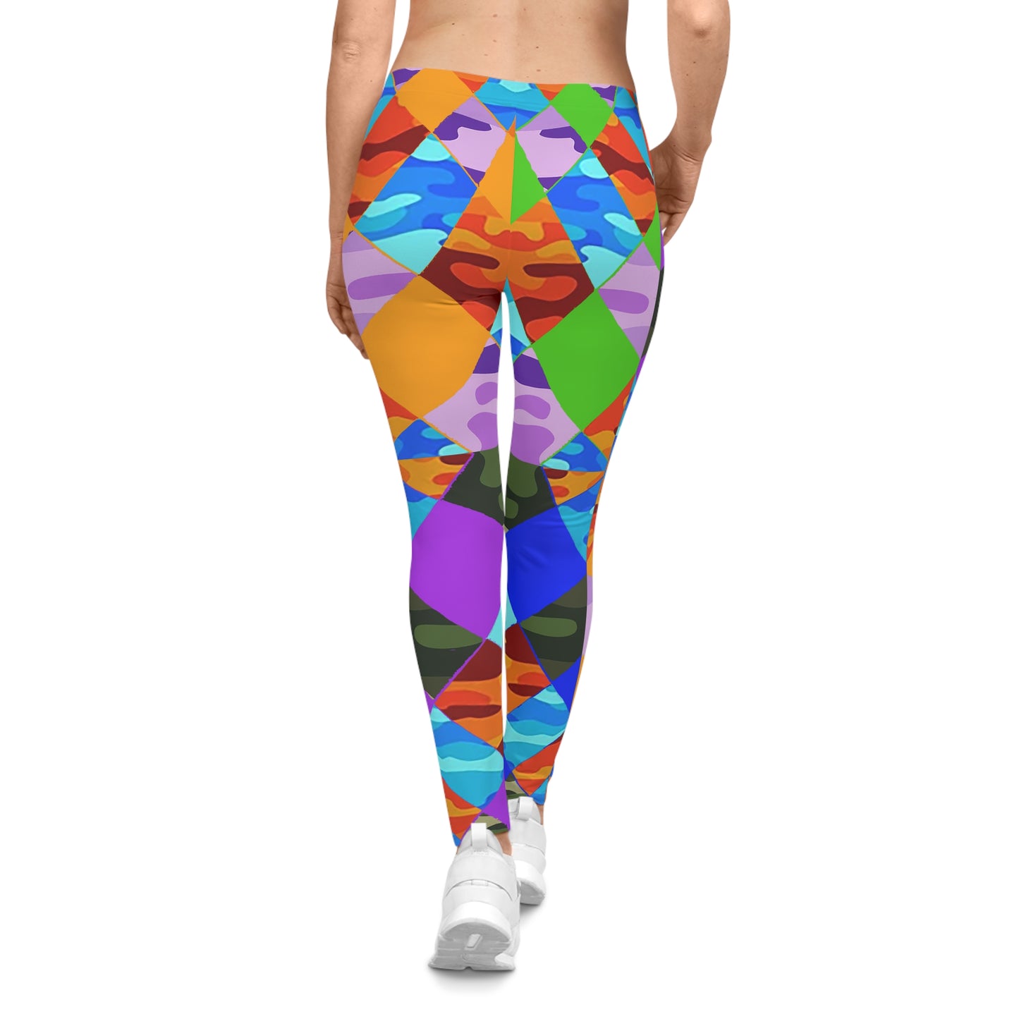 UNO ABSTRACTS Women's Casual Leggings (AOP)