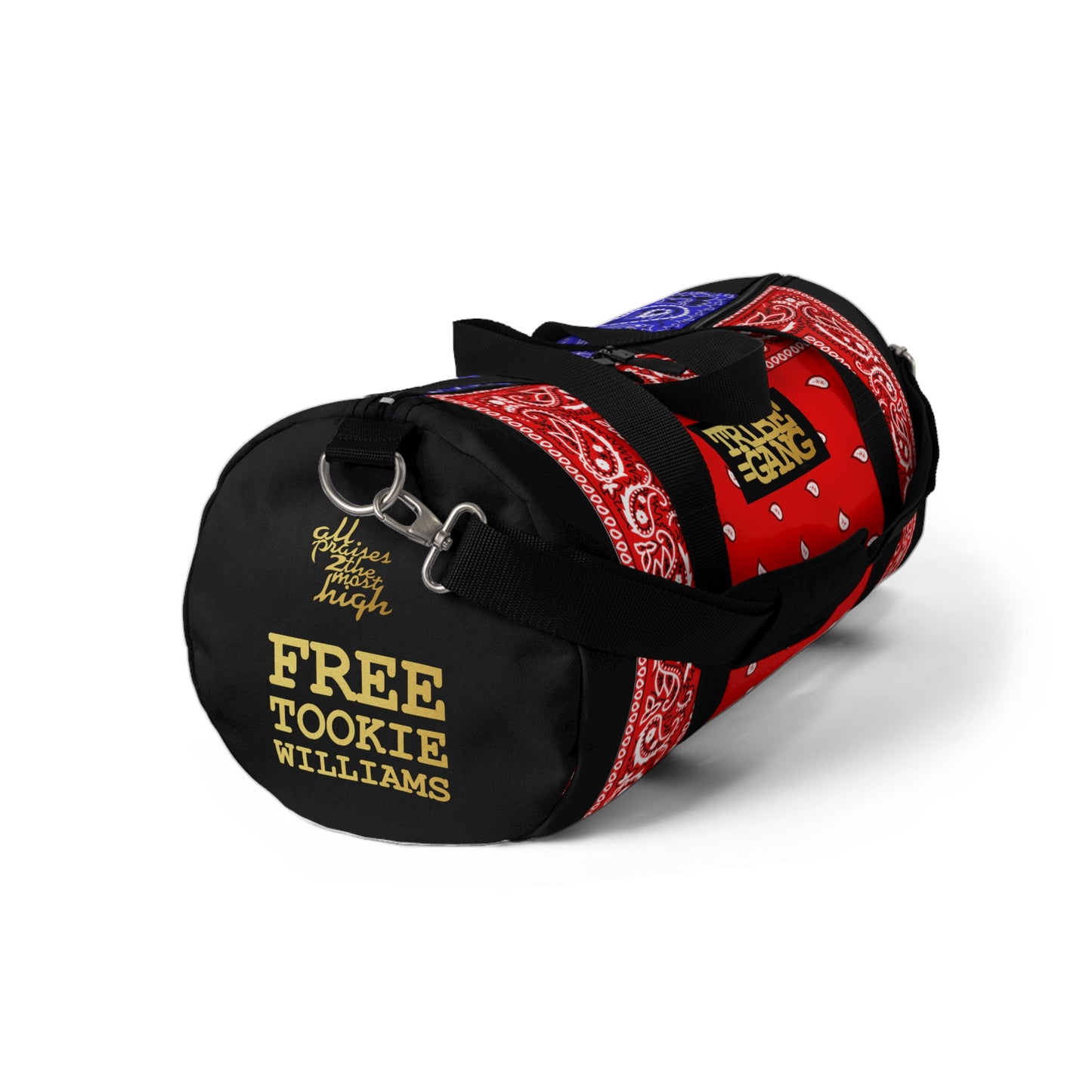 UNO ORGANIC TRIBE=GANG FREE TOOKIE WILLIAMS Duffel Bag