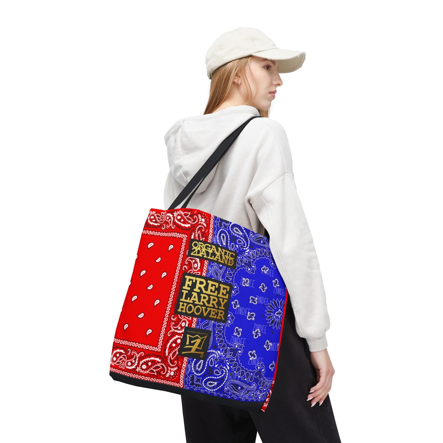 UNO ORGANIC TRIBE=GANG FREE LARRY HOOVER Tote Bag (AOP)