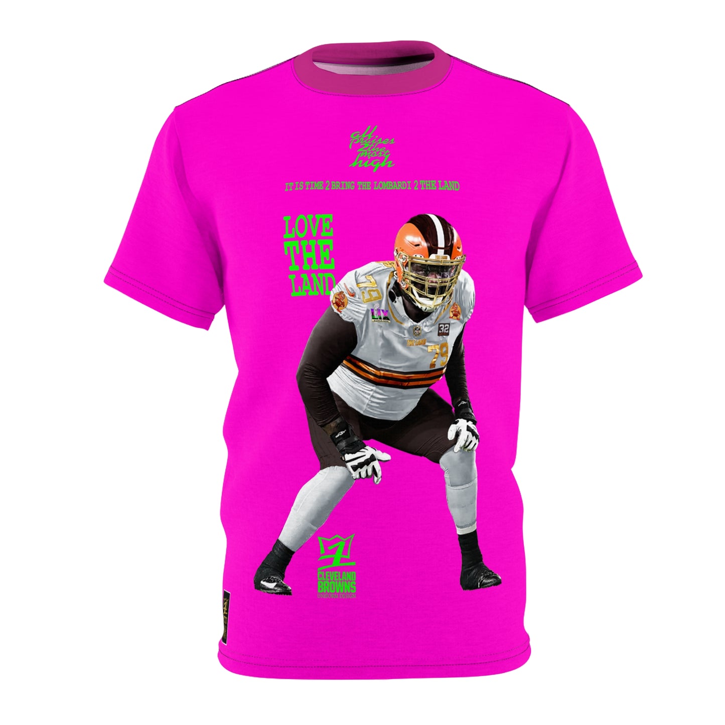 UNO LOVETHELAND SBLIX Unisex Cut & Sew Tee (AOP)