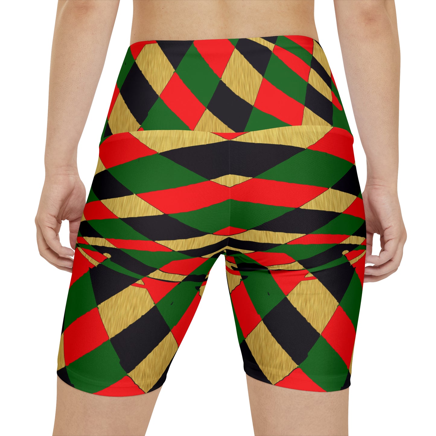 UNO ABSTRACTS Women's Workout Shorts (AOP)