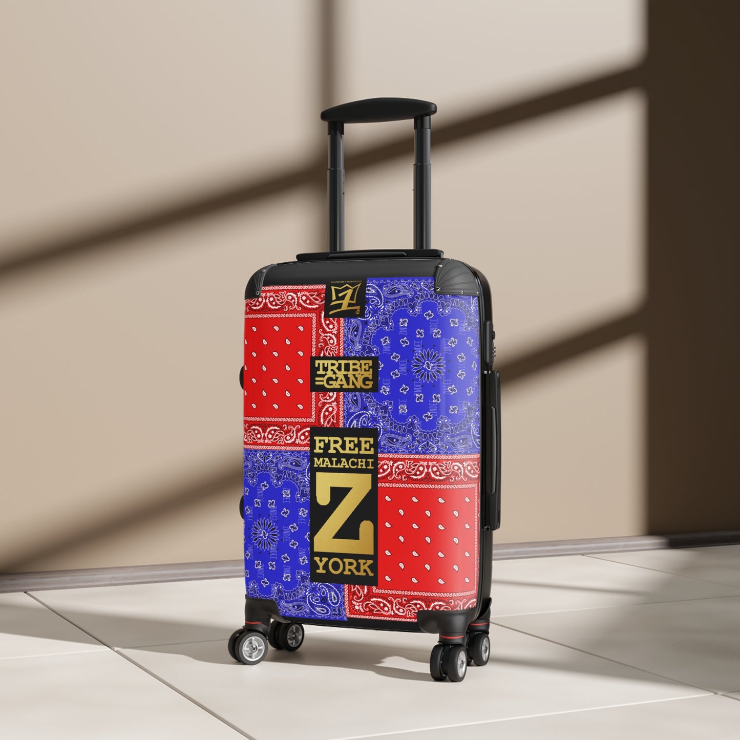 UNO ORGANIC TRIBE=GANG FREE DR.MALACHI Z. YORK Suitcase