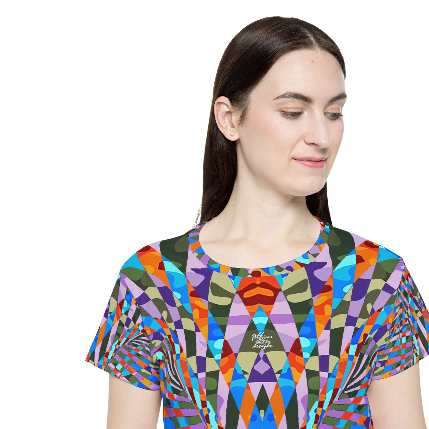 UNO ABSTRACTS Women's Sports Jersey (AOP)