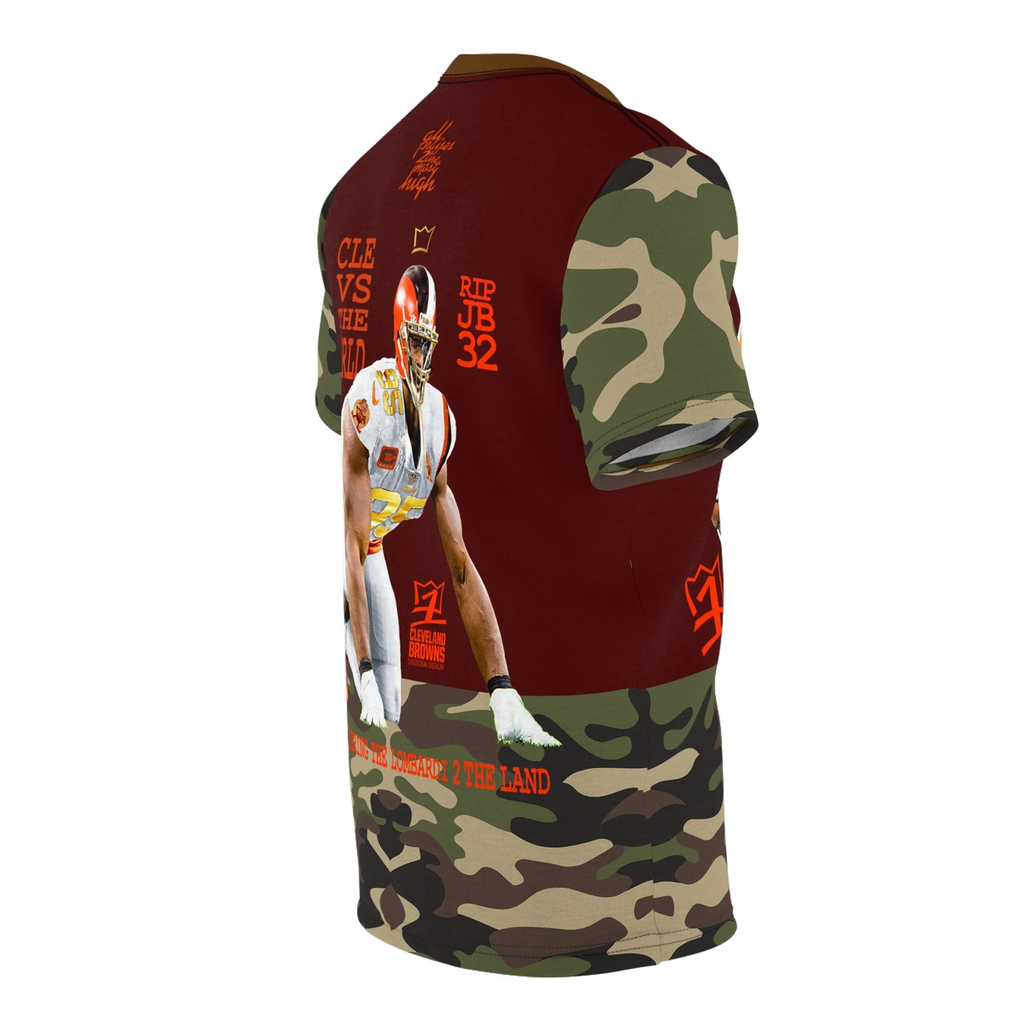 UNO LOVETHELAND BEST IN THE WORLD Unisex AOP Cut & Sew Tee Camo Collection