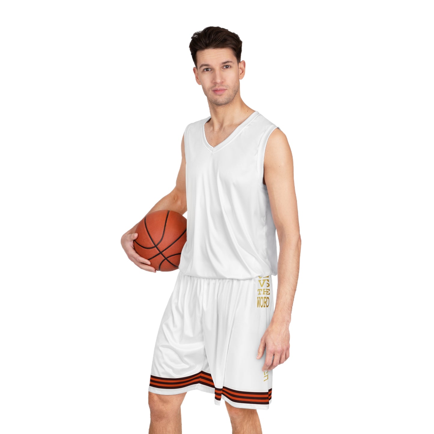 UNO LOVETHELAND Basketball Shorts (AOP)