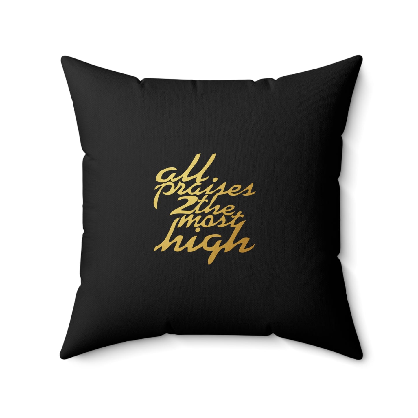 UNOBTCPANTHA Faux Suede Square Pillow