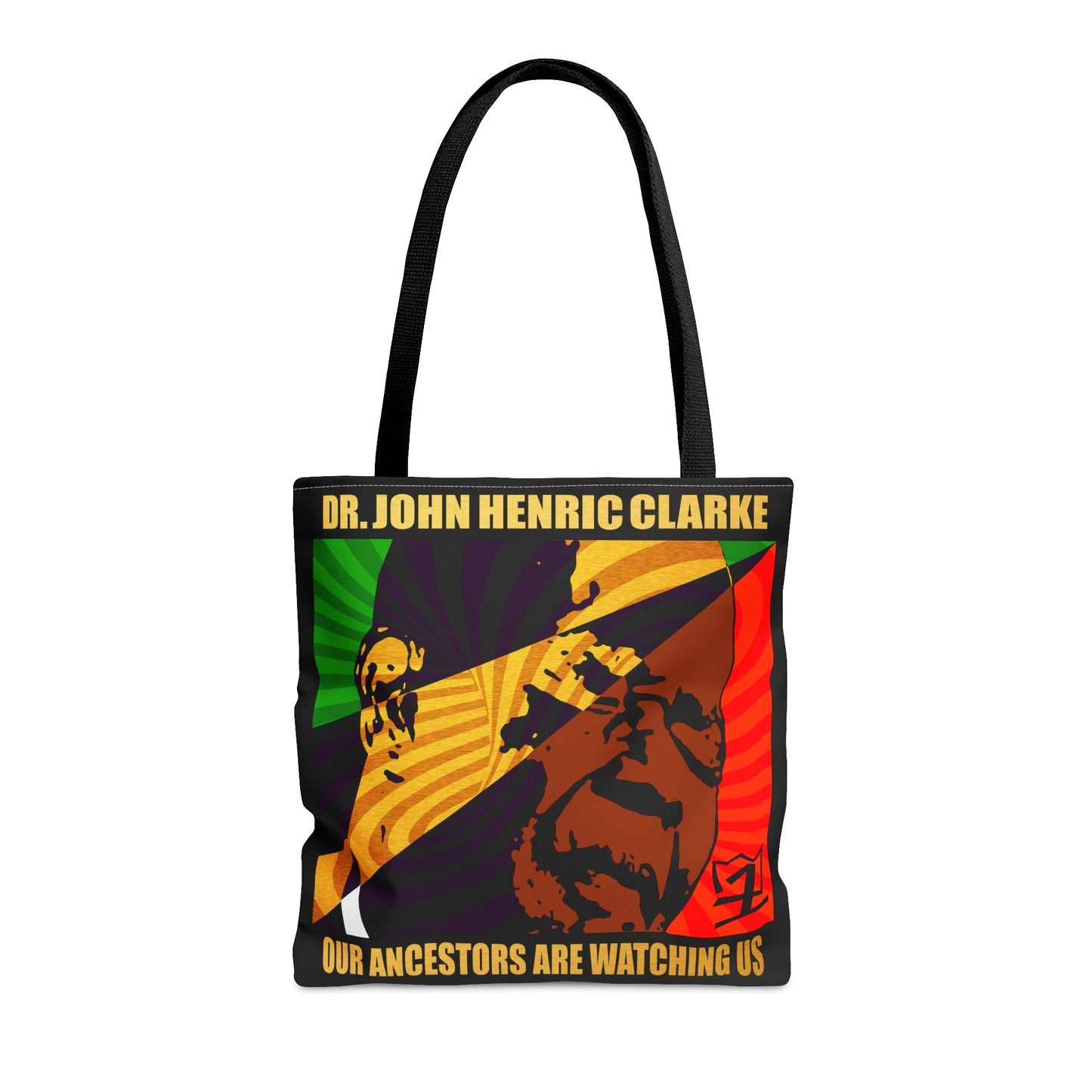 UNO PANTHA LOVEJOHNHENRICCLARKE Our Ancestors Are Watching Us AOP Tote Bag