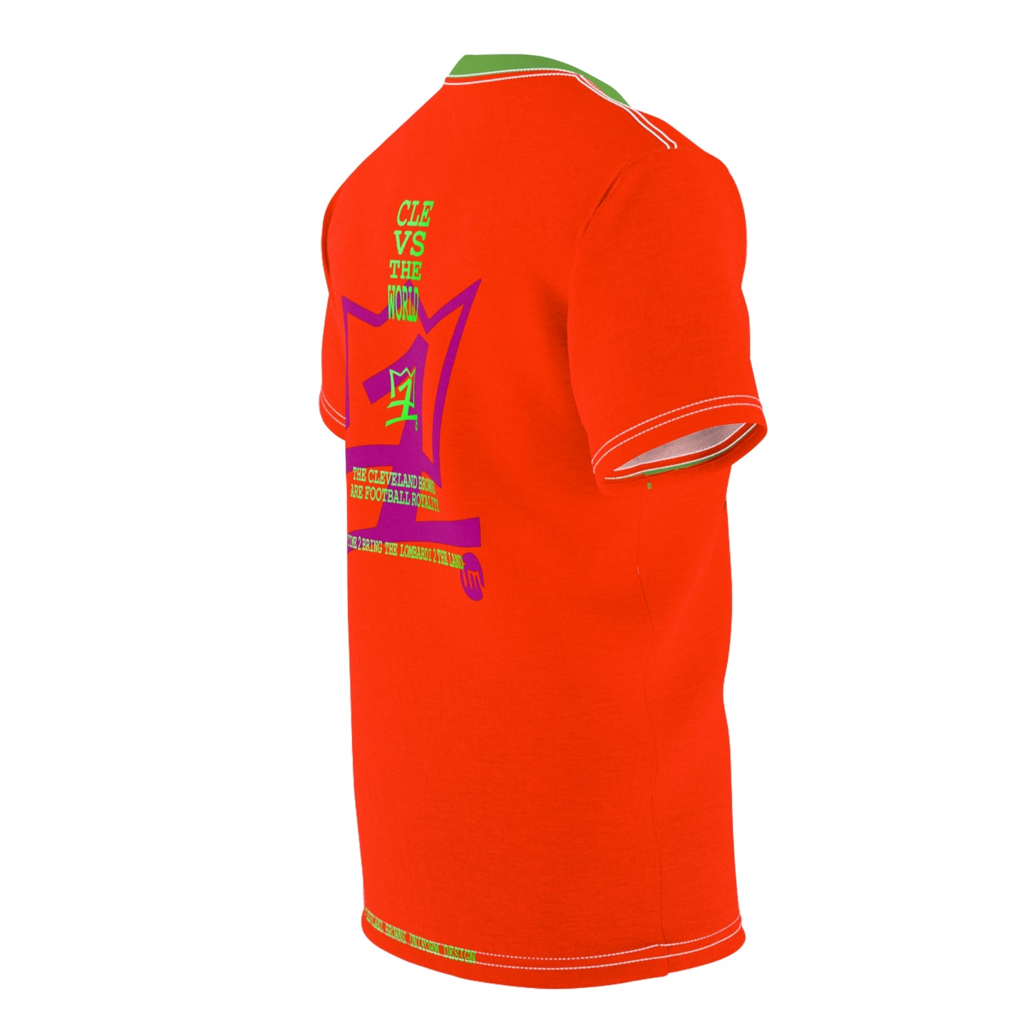UNO LOVETHELAND LOVEDABROWNS Unisex Cut & Sew Tee (AOP)