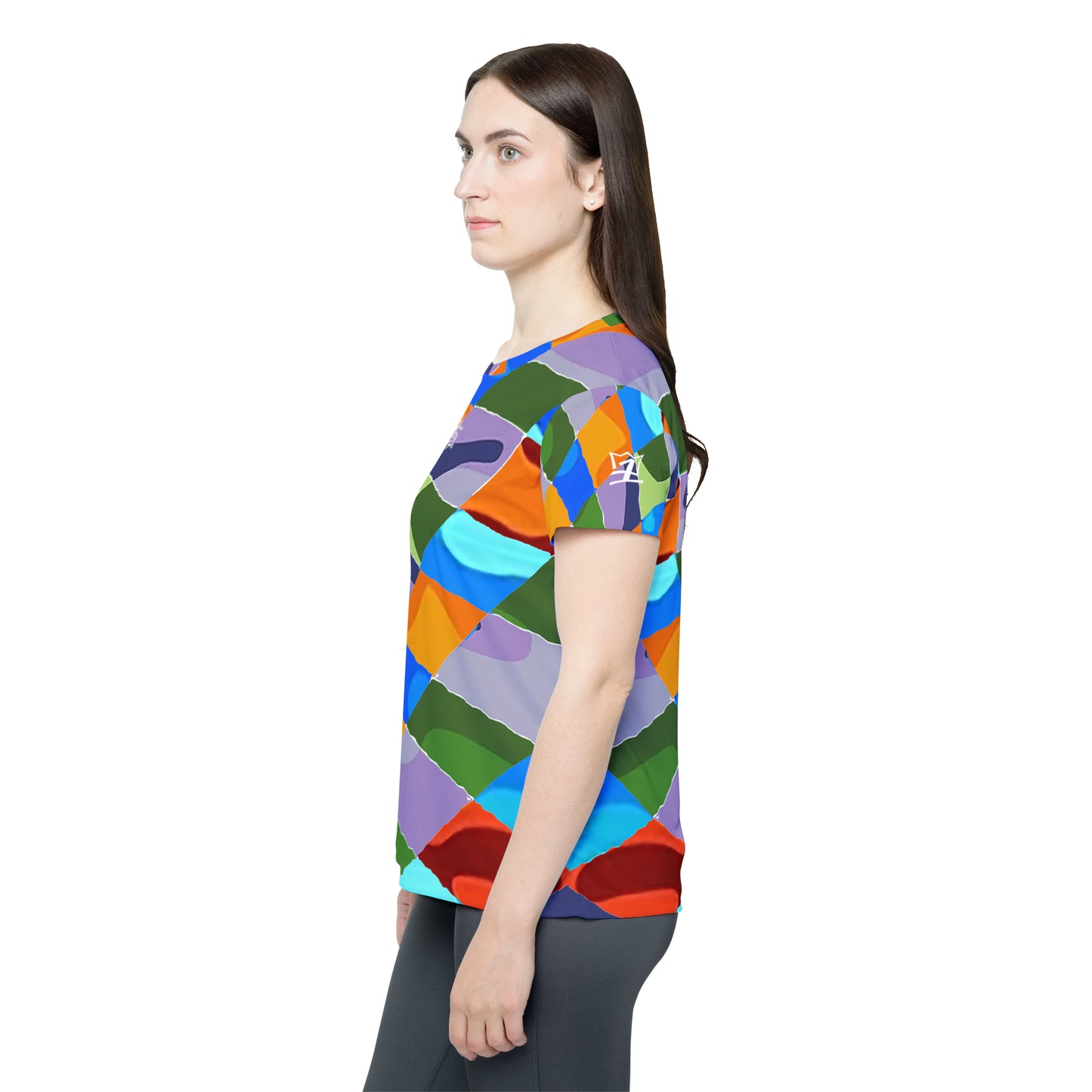 UNO ABSTRACTS Women's Sports Jersey (AOP)