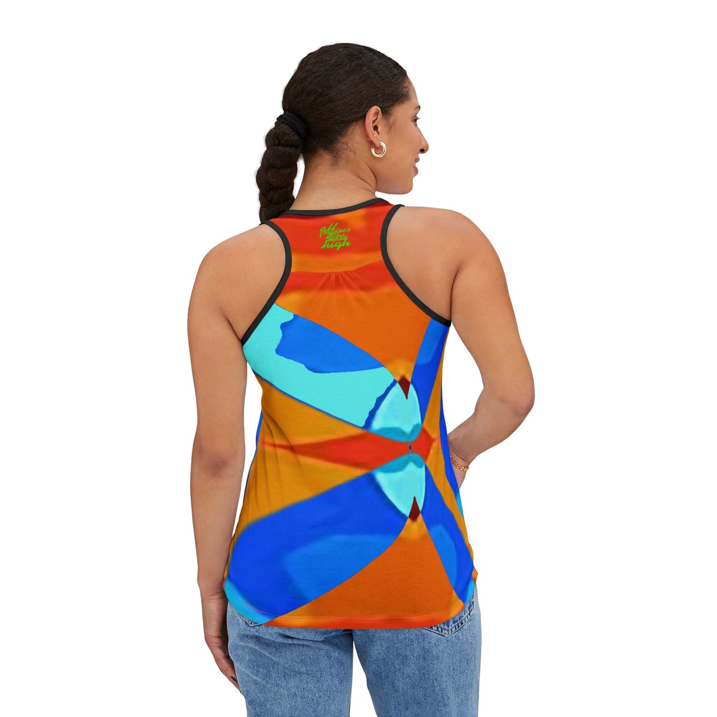 UNO ABSTRACT Women's Tank Top (AOP)