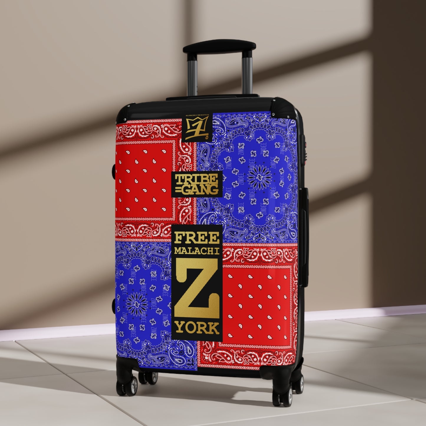 UNO ORGANIC TRIBE=GANG FREE DR.MALACHI Z. YORK Suitcase