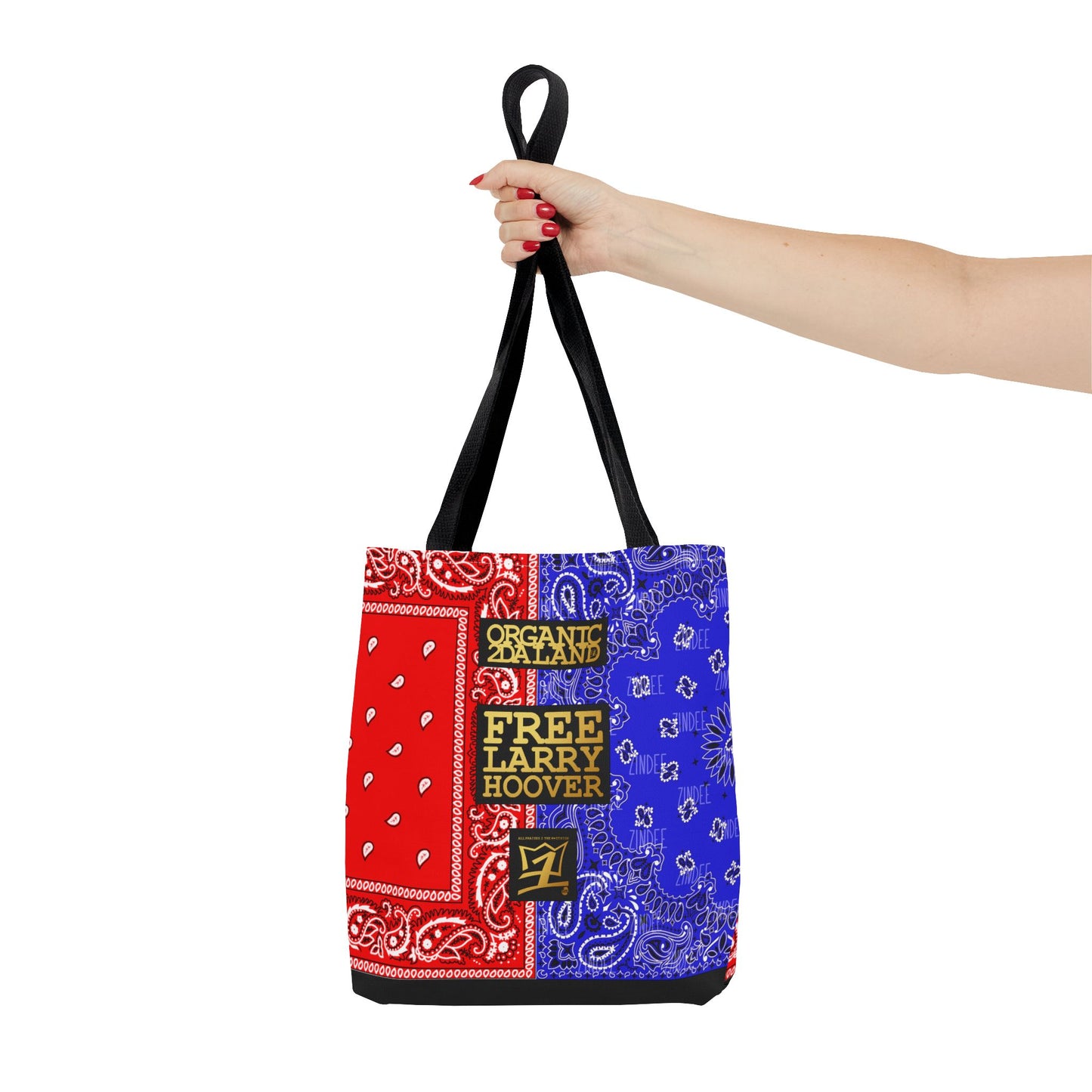 UNO ORGANIC TRIBE=GANG FREE LARRY HOOVER Tote Bag (AOP)
