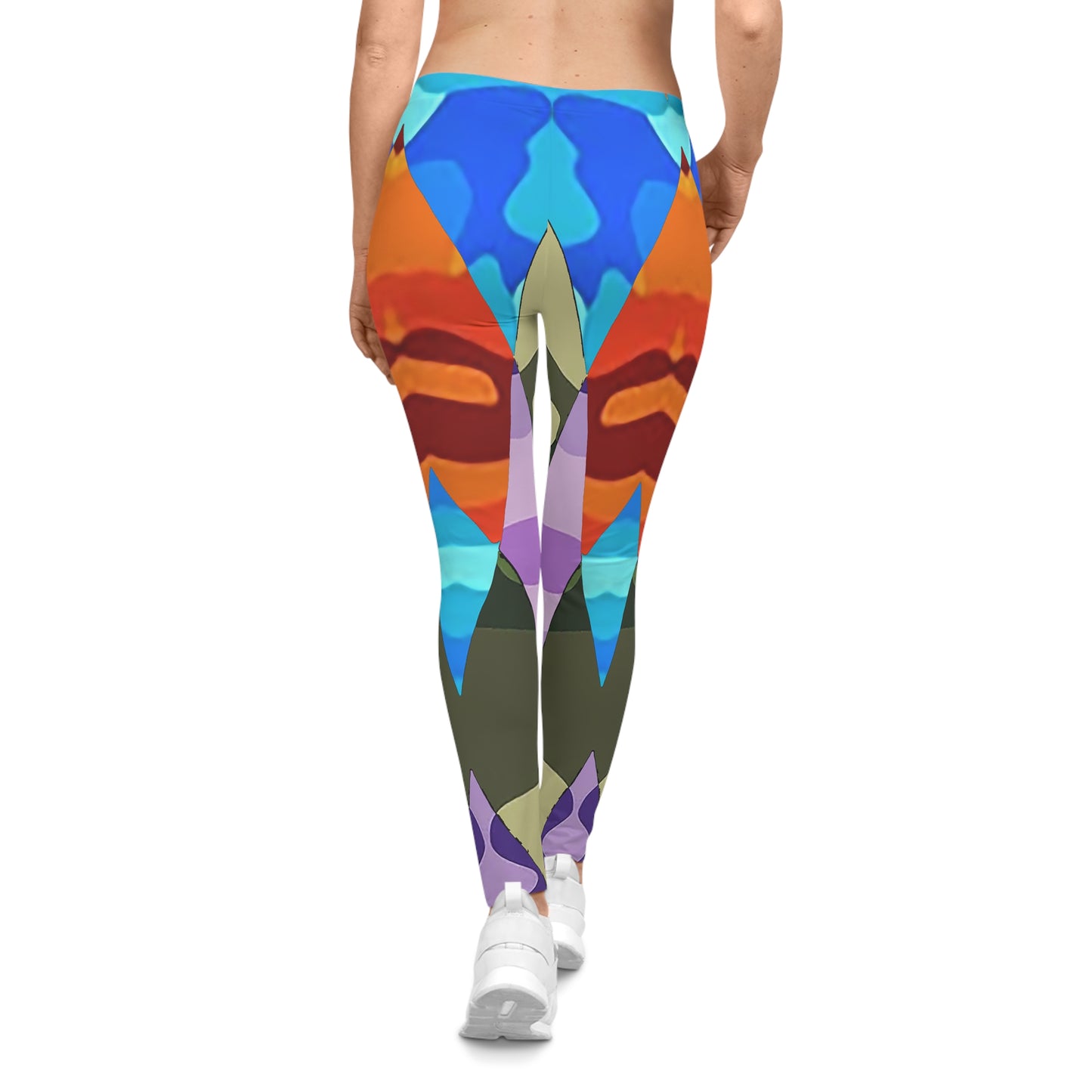 UNO ABSTRACTS Women's Casual Leggings (AOP)
