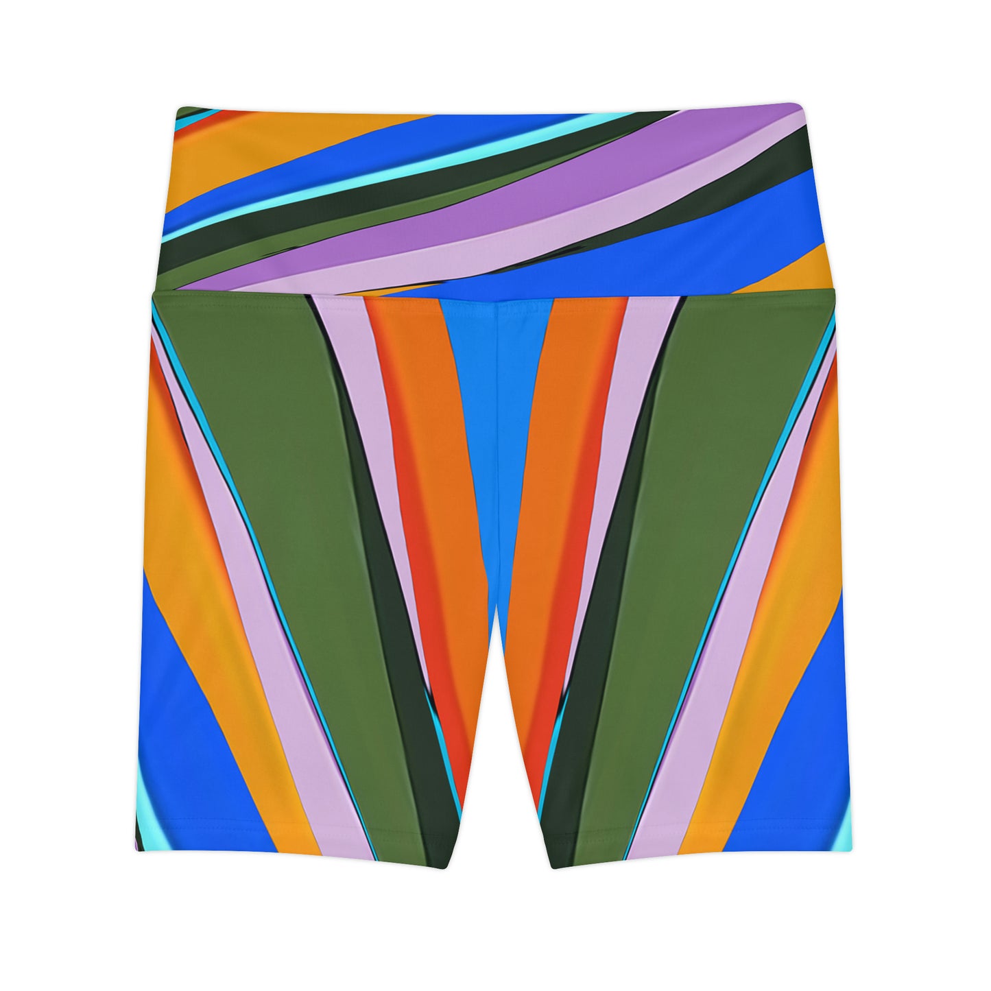 UNO ABSTRACTS Women's Workout Shorts (AOP)