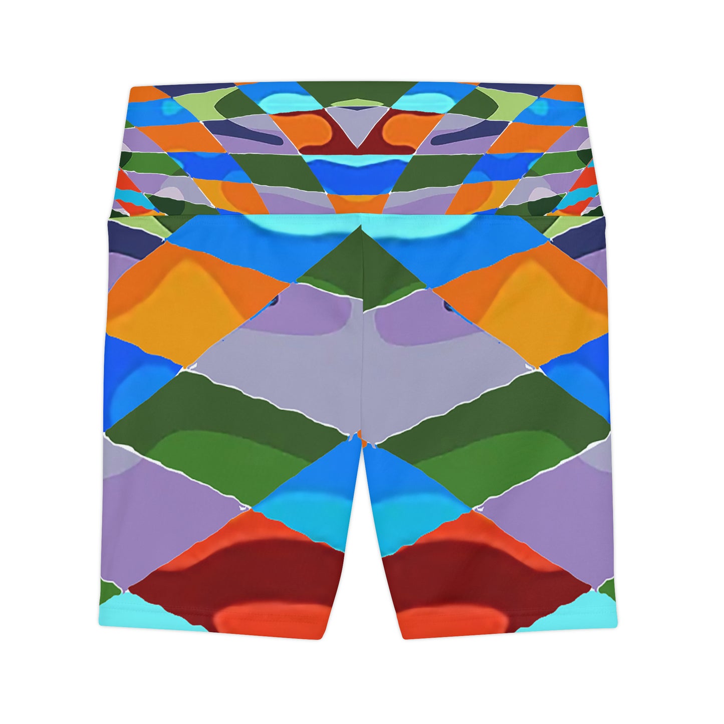 UNO ABSTRACTS Women's Workout Shorts (AOP)