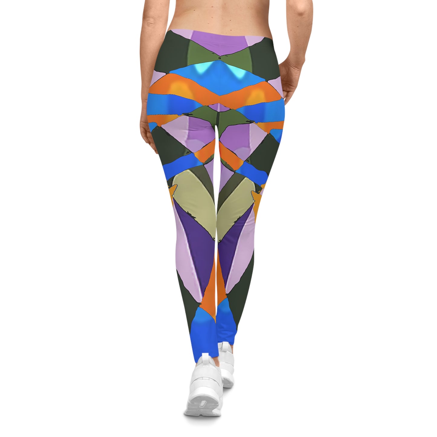 UNO ABSTRACTS Women's Casual Leggings (AOP)