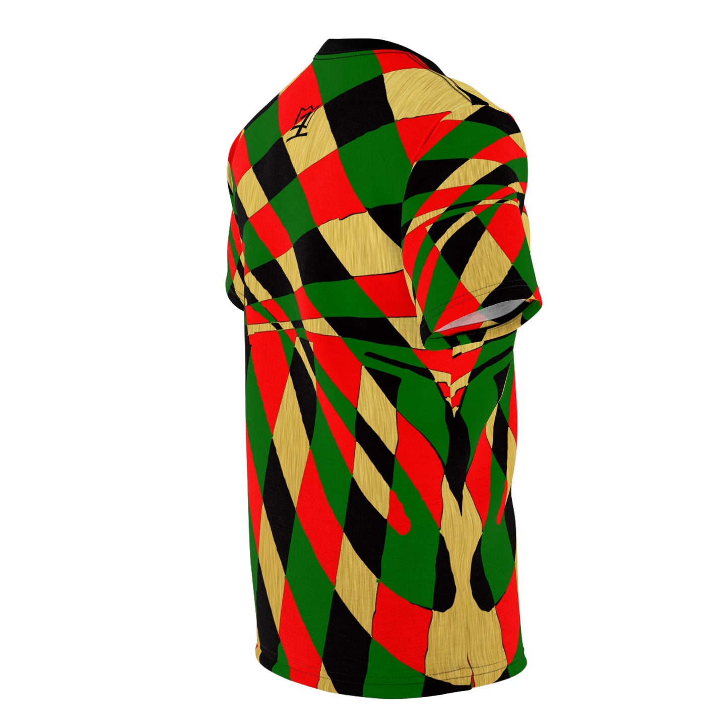 UNO ABSTRACTS Unisex Cut & Sew Tee (AOP)