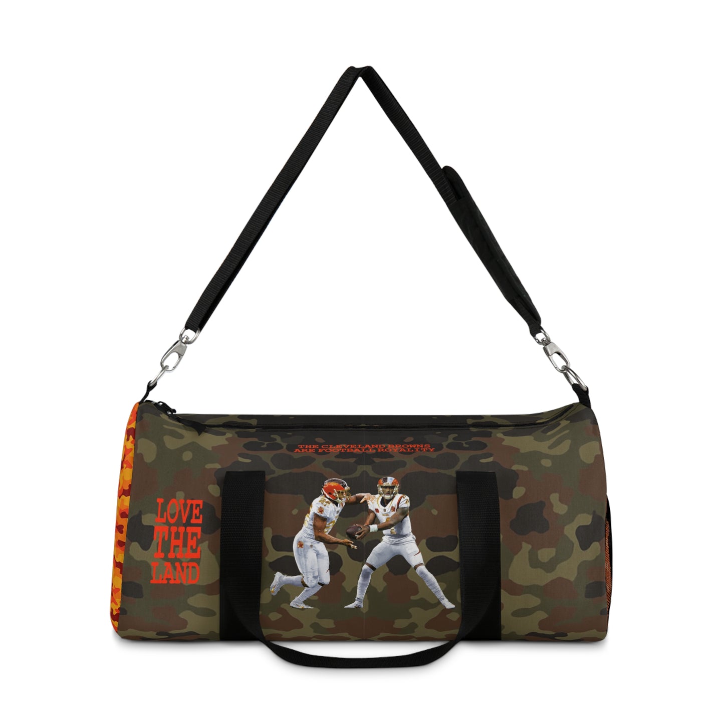 UNO LOVETHELAND LOVEDABROWNS Duffel Bag Camo Collection