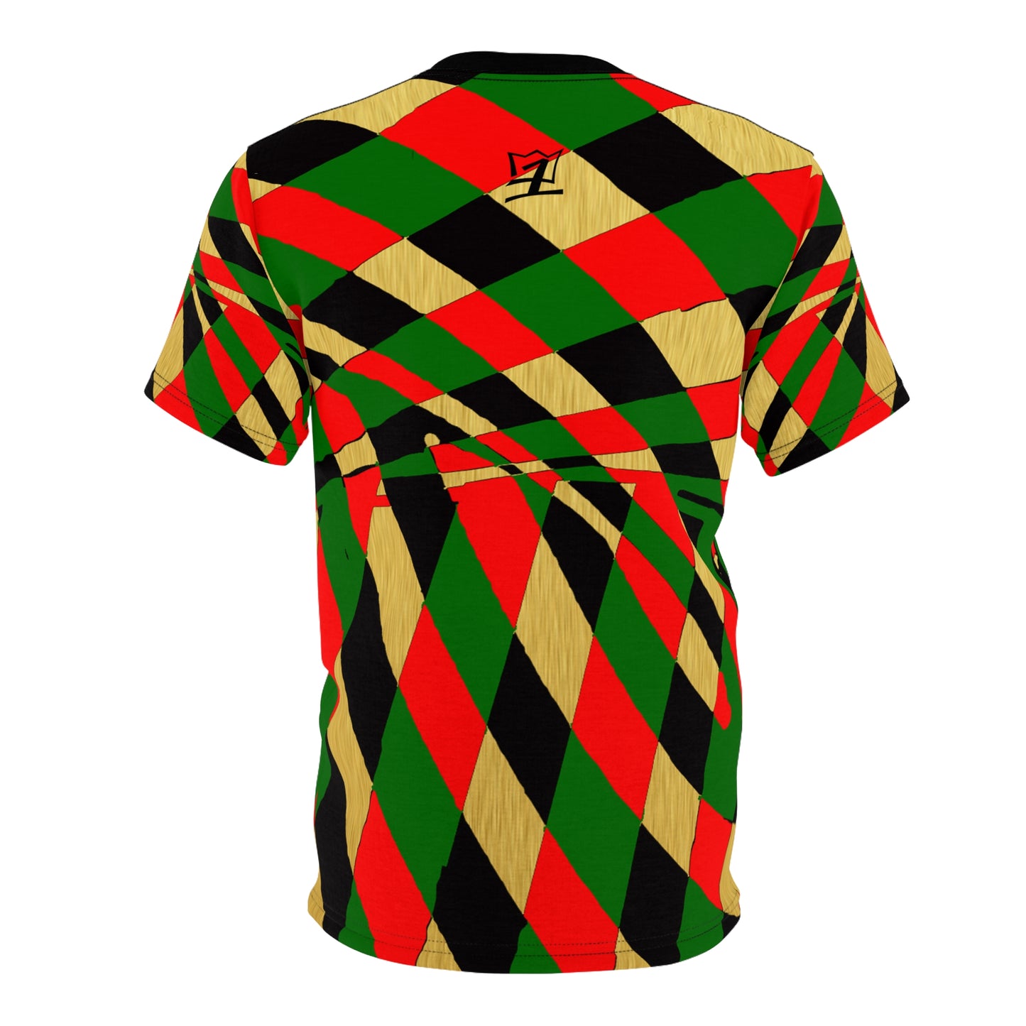 UNO ABSTRACTS Unisex Cut & Sew Tee (AOP)