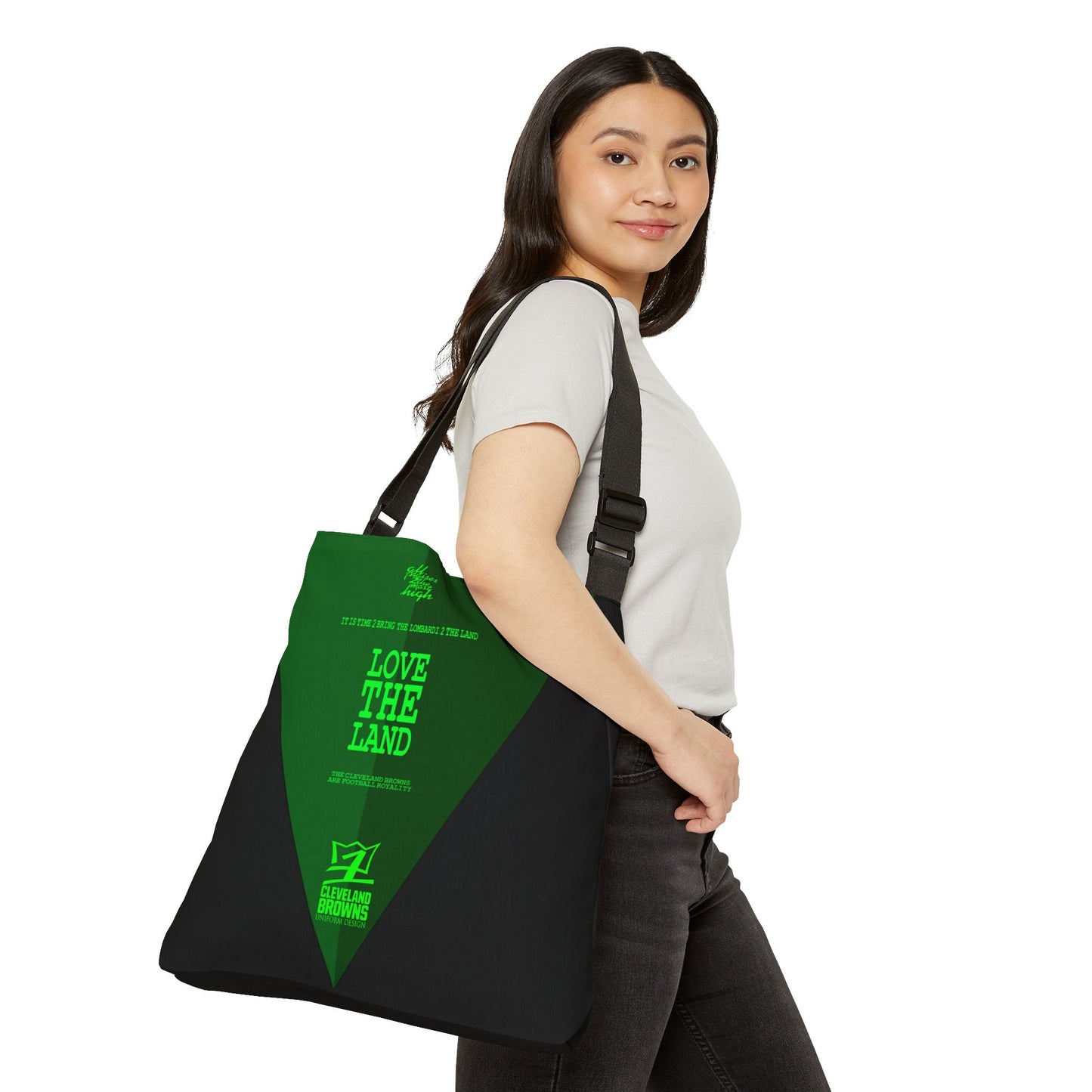 UNO LOVETELAND LOVETEBROWNS Adjustable Tote Bag (AOP)