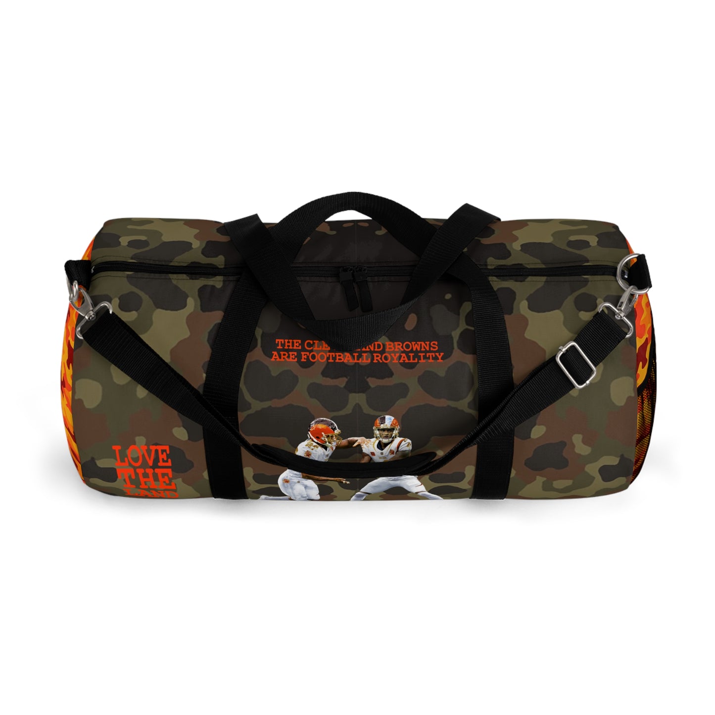 UNO LOVETHELAND LOVEDABROWNS Duffel Bag Camo Collection