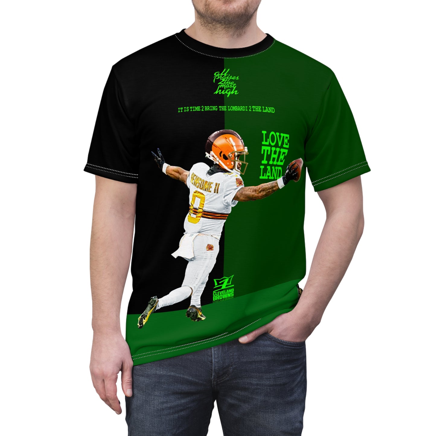 UNO LOVETHELAND SBLIX Unisex Cut & Sew Tee (AOP)