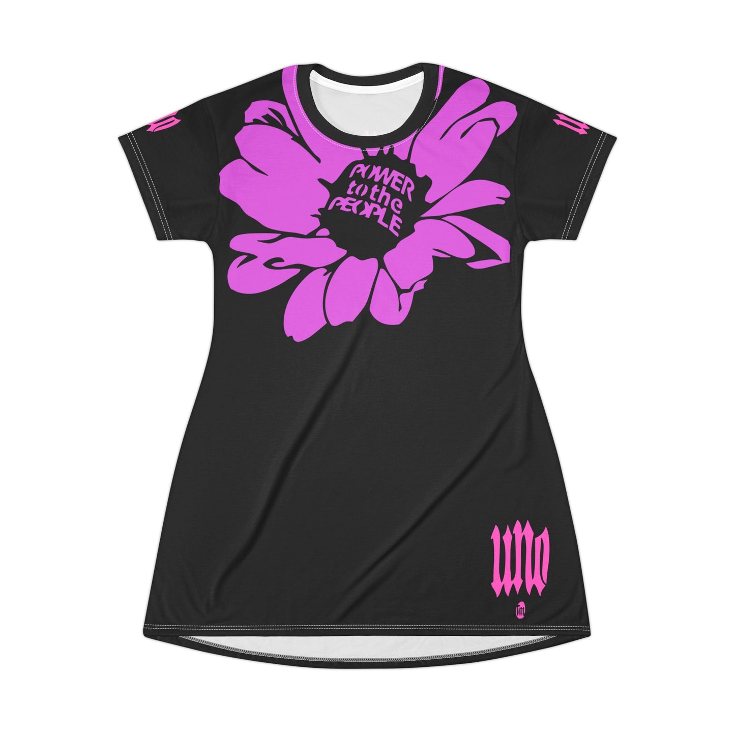 UNO POWERFLOWER All Over Print T-Shirt Dress