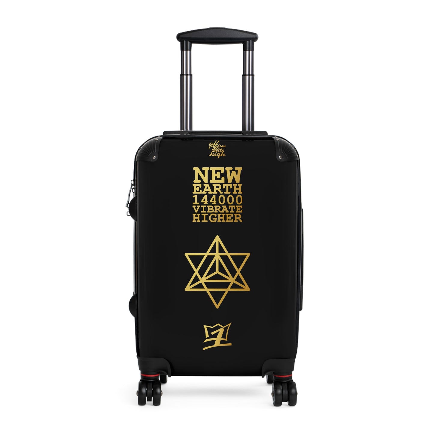 UNO ABSTRACTS NEW EARTH MERKABA Suitcase