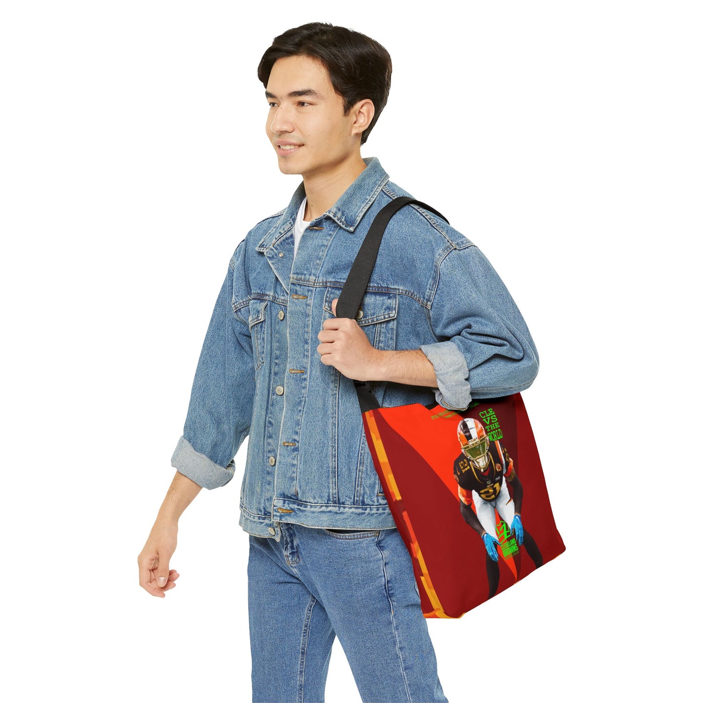 UNO LOVETHELAND LOVEDABROWNS Adjustable Tote Bag (AOP)